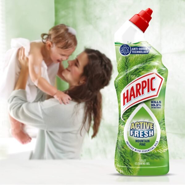 Harpic Active Fresh Mountain Pine Toilet Cleaning Gel - Image 2