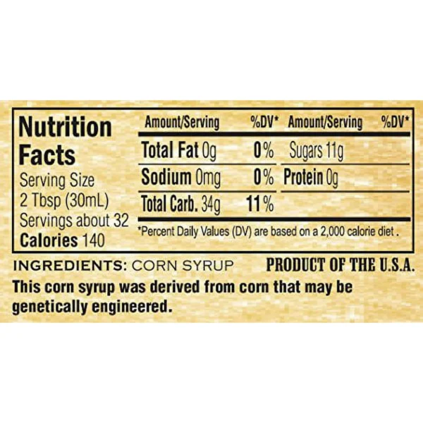 Golden Barrel Corn Syrup 946ml - Image 2