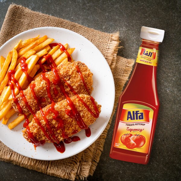 Alfa Tomato Ketchup 340g - Image 2