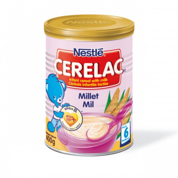 Nestle Cerelac Millet with Milk Tin 400g