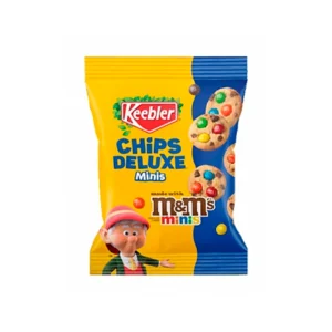 Keebler Chips Deluxe Minis Made with M&M’s, Chocolate Chip Cookies